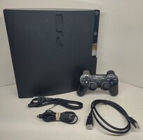 Sony PlayStation 3 Slim Console W/All Cords and Controller - Tested!!