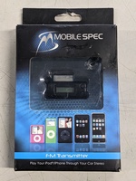 Mobile Spec Msif-30 Fm Transmitter for iPhone 3 4 Nano Touch Original