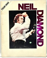 1986 Vintage NEIL DIAMOND World Tour Program Souvenir Concert Book