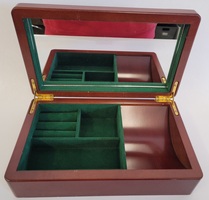 WOODEN JEWELRY BOX
