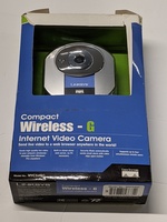 Linksys Wireless G Internet Video Camera- WVC54GC Compact Unit With Power Supply