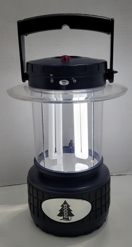Woods Battery Operated Fluorescent Lantern With Remote!