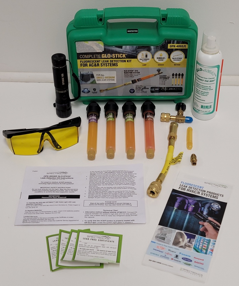 Spectroline HVAC Complete GloStick Leak Detection Kit (OPK40GS/E