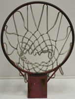 19" Basketball Rim With Net
