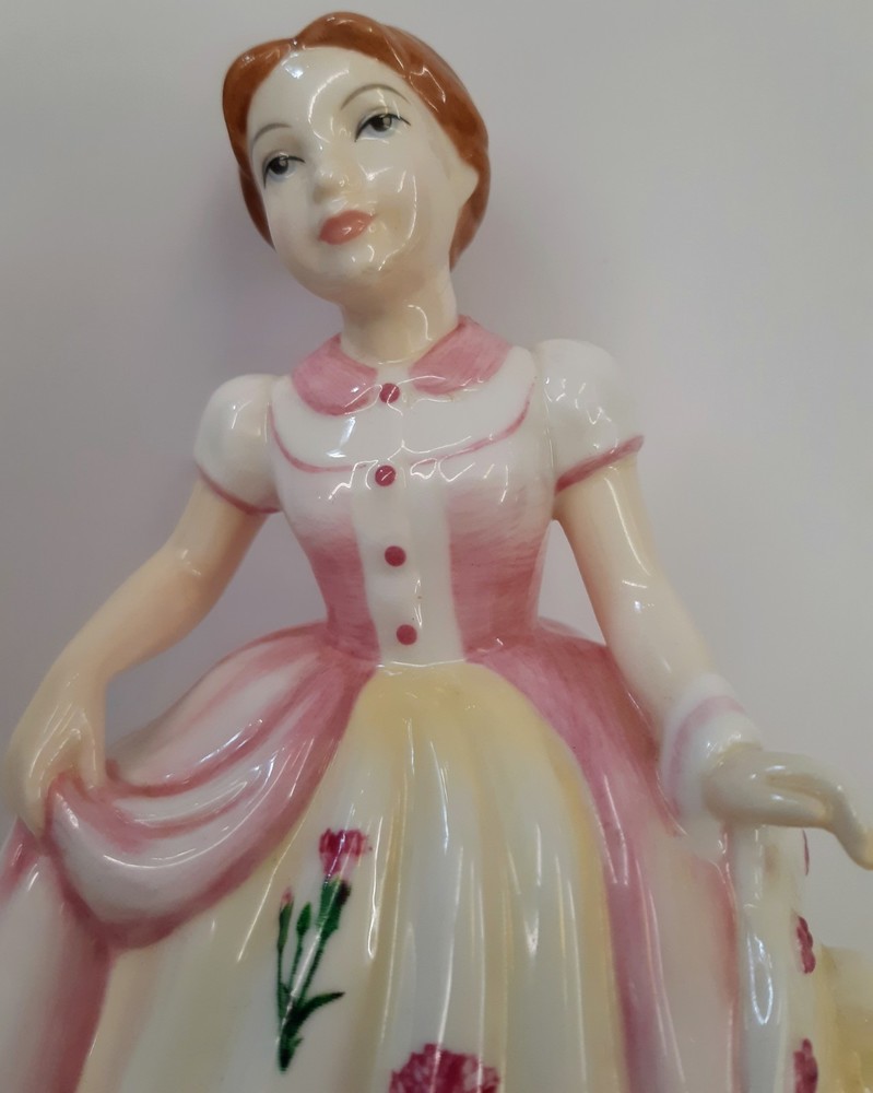 Royal Doulton PRETTY LADIES Collection 5 JANUARY Flower of the Month