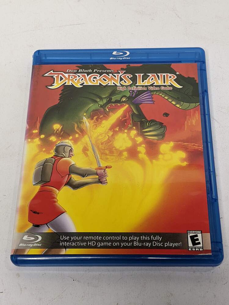 Dragons Lair (Blu-ray Disc, 2007) Blu Ray Video Game | Avenue Shop Swap ...