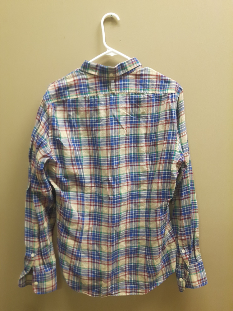 J.LINDEBERG BOBBY MADRAS OXFORD - Size: M Reg | Avenue Shop Swap & Sell