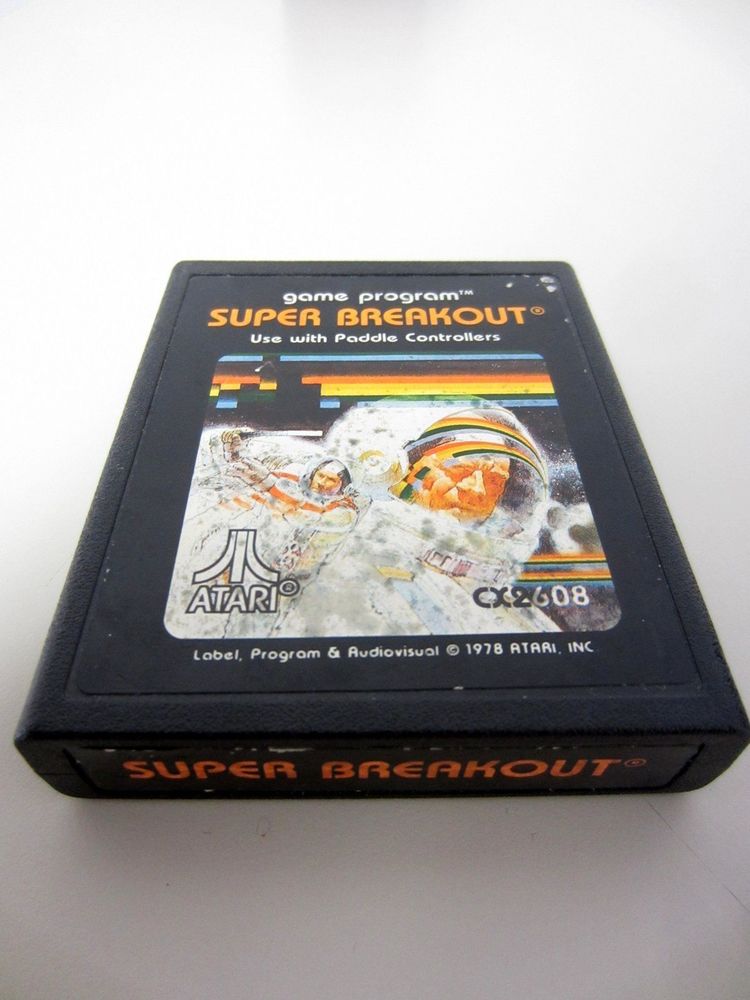 ATARI 2600 Games Space Invaders Super Breakout Grand Prix Maze Mania 7