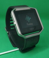 Fitbit Blaze FB502 Fitness Tracker Smart Watch With Black Band and Charger