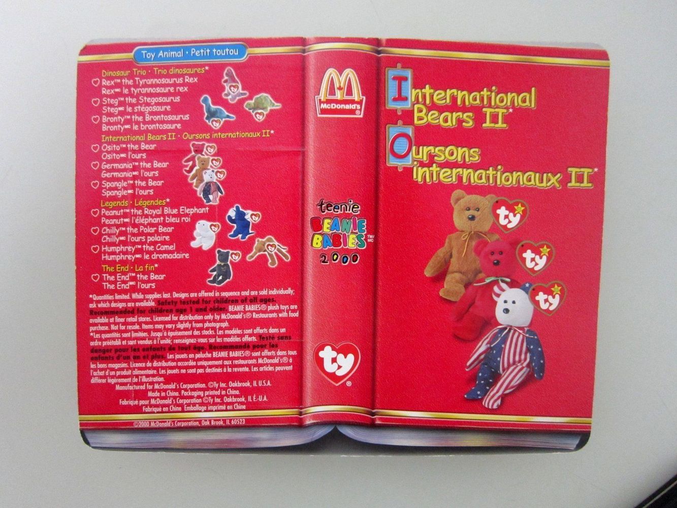 osito the bear mcdonalds