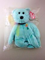 TY Beanie Baby 2000 ARIEL Spring Bear Made in China New in Package