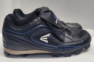 EASTON LOW BASEBALL SOFTBALL CLEATS MEN'S SIZE U.S. 8 - BLACK