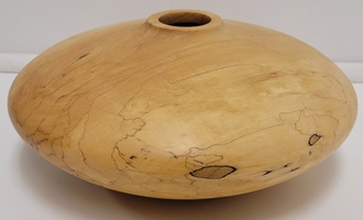 Custom Decorative Maple Pot Made by D. Crane in 2010