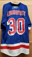 New York Rangers Henrik Lundqvist #30 Jersey Size 54