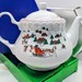 Kopin "Christmas Pleasure" 6 Cup Christmas Tea Pot 