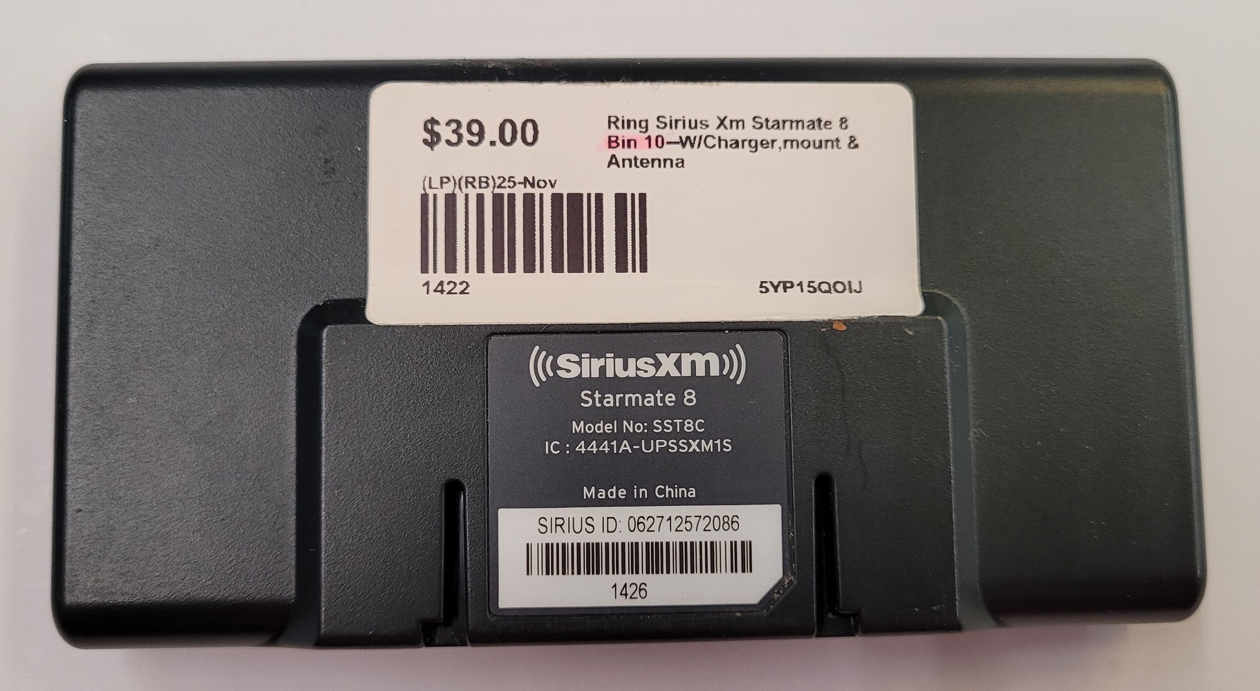 SIRIUS XM STARMATE 8 WITH ACCESSORIES Avenue Shop Swap & Sell