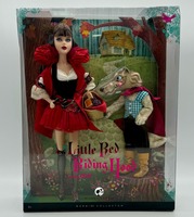 2008 Mattel Barbie Collector Little Red Riding Hood & Wolf Silver Label NEW