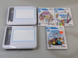 Nintendo Wii uDraw Game Tablets x2 (Studio, Instant Artist, Enchanting Storybook