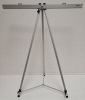 Staples Telescoping Aluminum Easel - 34" - 68" with Clip Bar