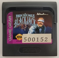 Poker Face Paul's Blackjack **Sega Game Gear (1994)**