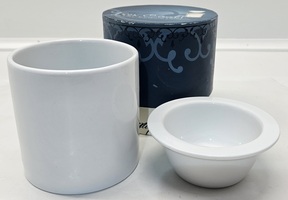 Tres Cool! 4" Ceramic Dip Chiller by Wildly Delicious - 2 Piece Set 