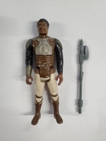 Star Wars 1982 Lando Calrissian in Skiff Guard Disguise with Weapon