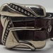 Vicenza Sport Tan Croc Embossed Italian Calfskin Leather Belt Size 28