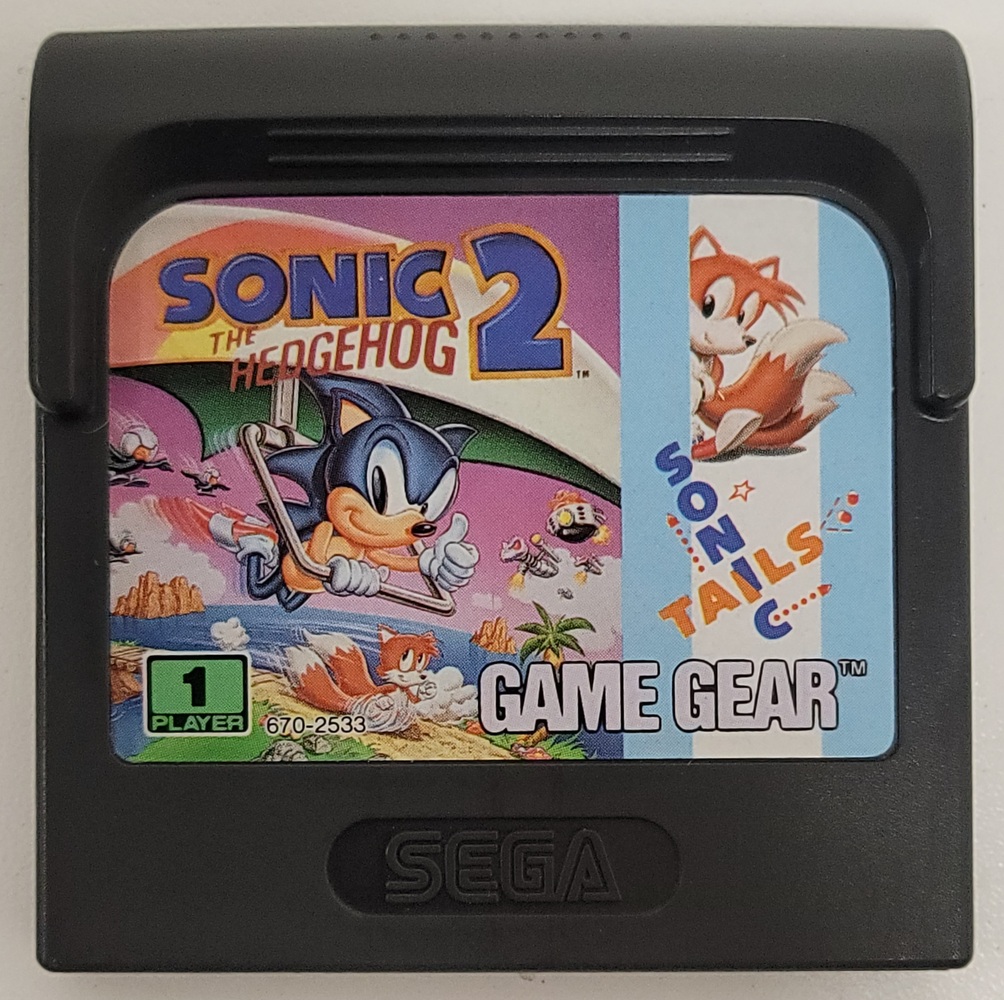 Sonic the Hedgehog 2 **Sega Game Gear (1992)** Avenue Shop Swap & Sell