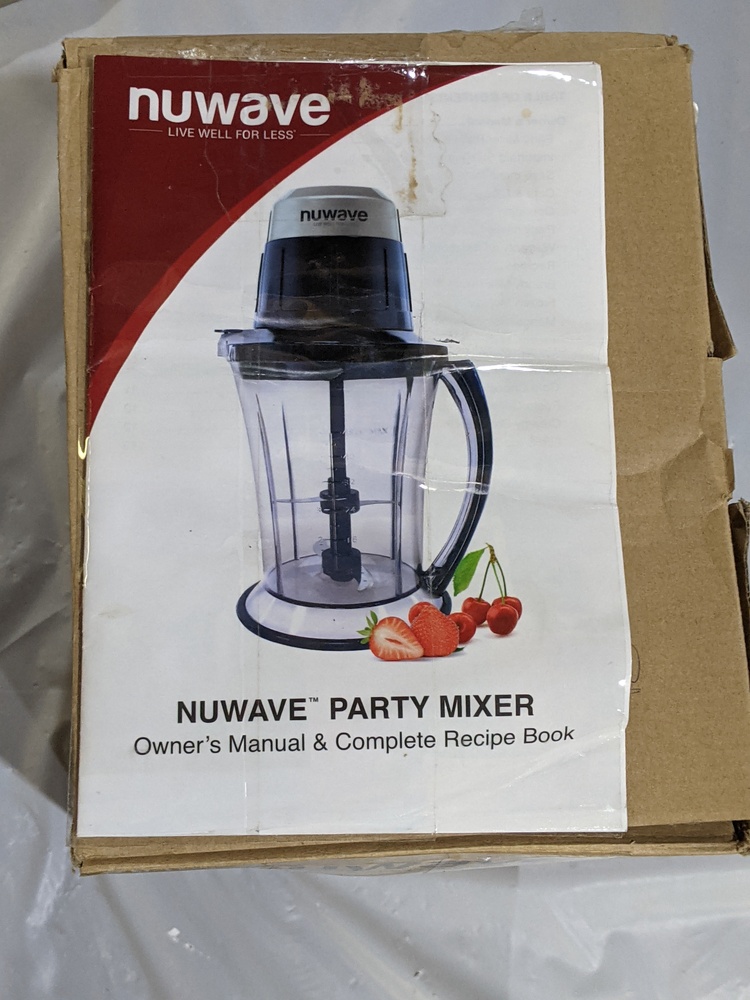NEW Nuwave Party Drink Mixer Frozen Smoothies 48oz Blender IN BOX
