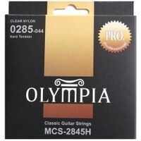 OLYMPIA MCS-2845H CLASSICAL GUITAR STRINGS - 0258-044 HARD TENSION