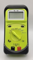 tpi 120 Compact Digital LCD Multimeter with Alligator Clip Leads