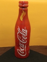 Coca Cola 2010 Vancouver Winter Olympics Torch Relay  Aluminum Bottle - Unopened