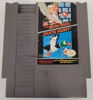 SUPER MARIO BROS AND DUCK HUNT NES GAME 