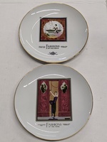 Marshall Field's 2002 Fashions of the Hour China Plates Art Deco