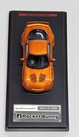 Ignition Model Rocket Bunny RX-7(FD3S) Orange Metallic 1:64 Scale Die Cast Car
