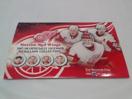 New Detroit Red Wings 2007/08 Officially Licensed Medallion Collection NHL