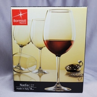 Bormioli Rocco Nadia 17 oz Red Wine Glasses - Set of Four (4)
