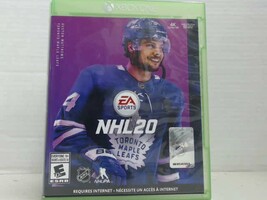 XBOX ONE NHL 20 WITH CASE, INSERT AND DISC