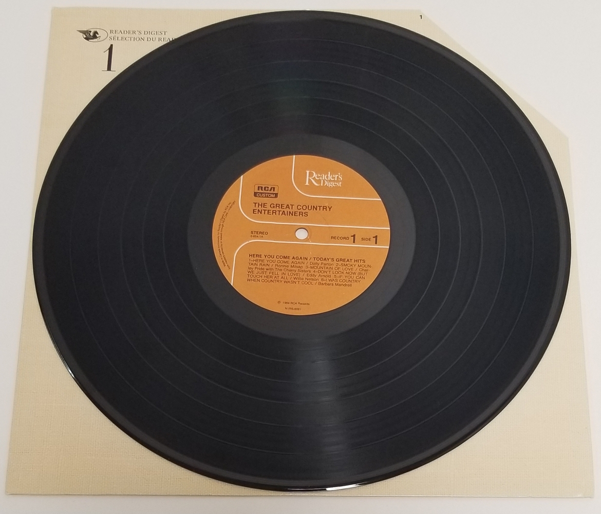 THE GREAT COUNTRY ENTERTAINERS 7 LP RECORD SET (READER'S DIGEST/RCA 2-854)  | Avenue Shop Swap & Sell