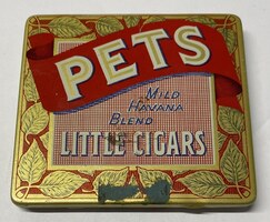 Pets Mild Havana Blend Little Cigars metal tin case