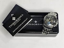 Theorema Casablanca GM101-7 Made in Germany Stainless Steel Skeleton Mechanical 