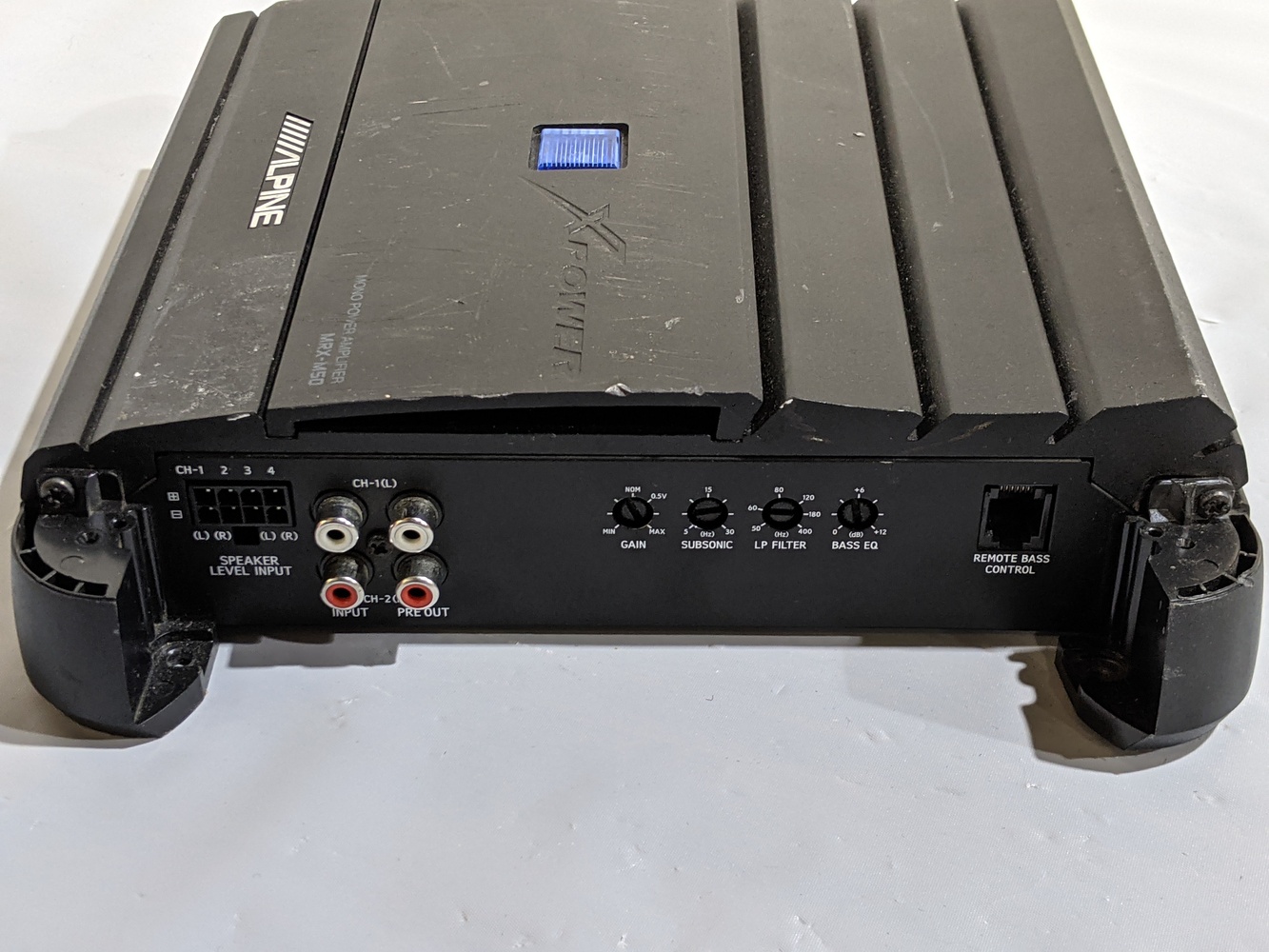 Alpine MRX-M50 Mono subwoofer amplifier � 500 watts RMS x 1 at 2 ohms