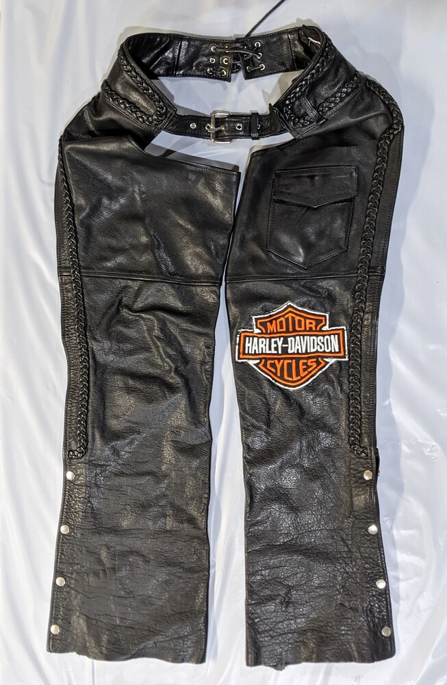 HARLEY DAVIDSON FXRG Leather PANTS, 27096