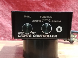 VEI Professional 3 Function Light Chase Lighting Controller