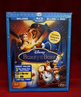 DISNEY BEAUTY AND THE BEAST DIAMOND EDITION - BLURAY & DVD