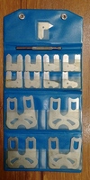 Fujihogu Japan No. L-300 Radius Gauge Set - 24pc - Hardened Stainless