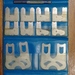Fujihogu Japan No. L-300 Radius Gauge Set - 24pc - Hardened Stainless
