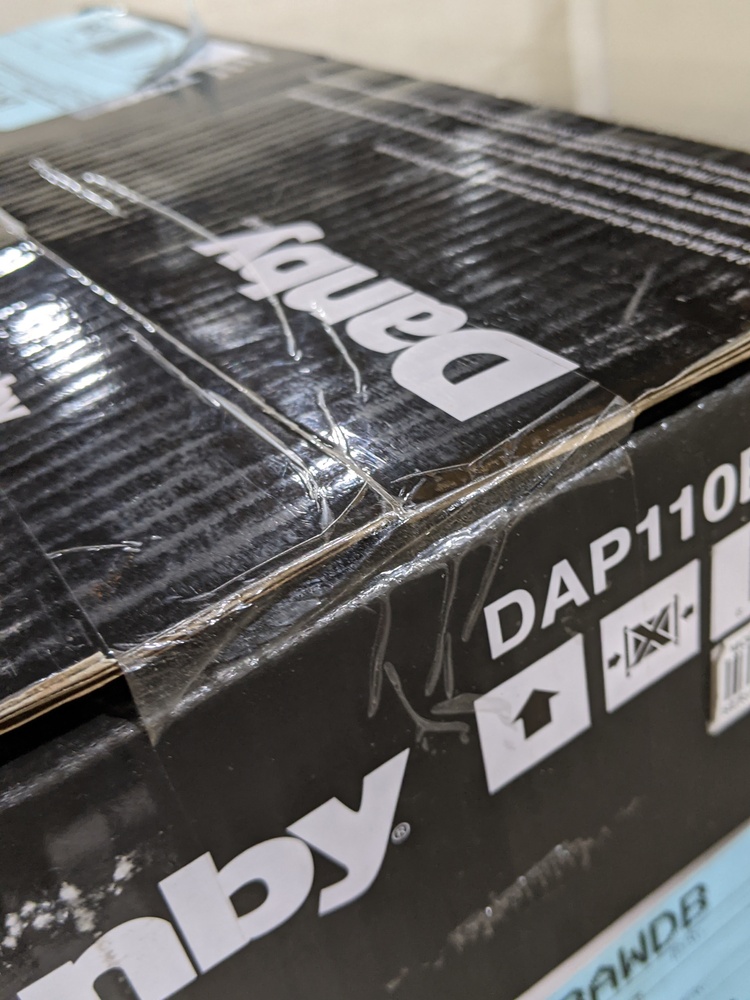 Danby DAP110BAWDB Air Purifier 170 sq. ft._ True HEPA Filter, Ionizer, Air Clean
