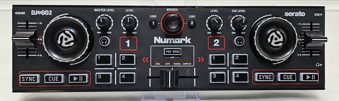 Numark DJ2GO2 Compact Pocket 2 Deck USB DJ Controller