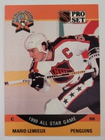 1990 NHL Pro Set 41st All Star Game MARIO LEMIEUX #362